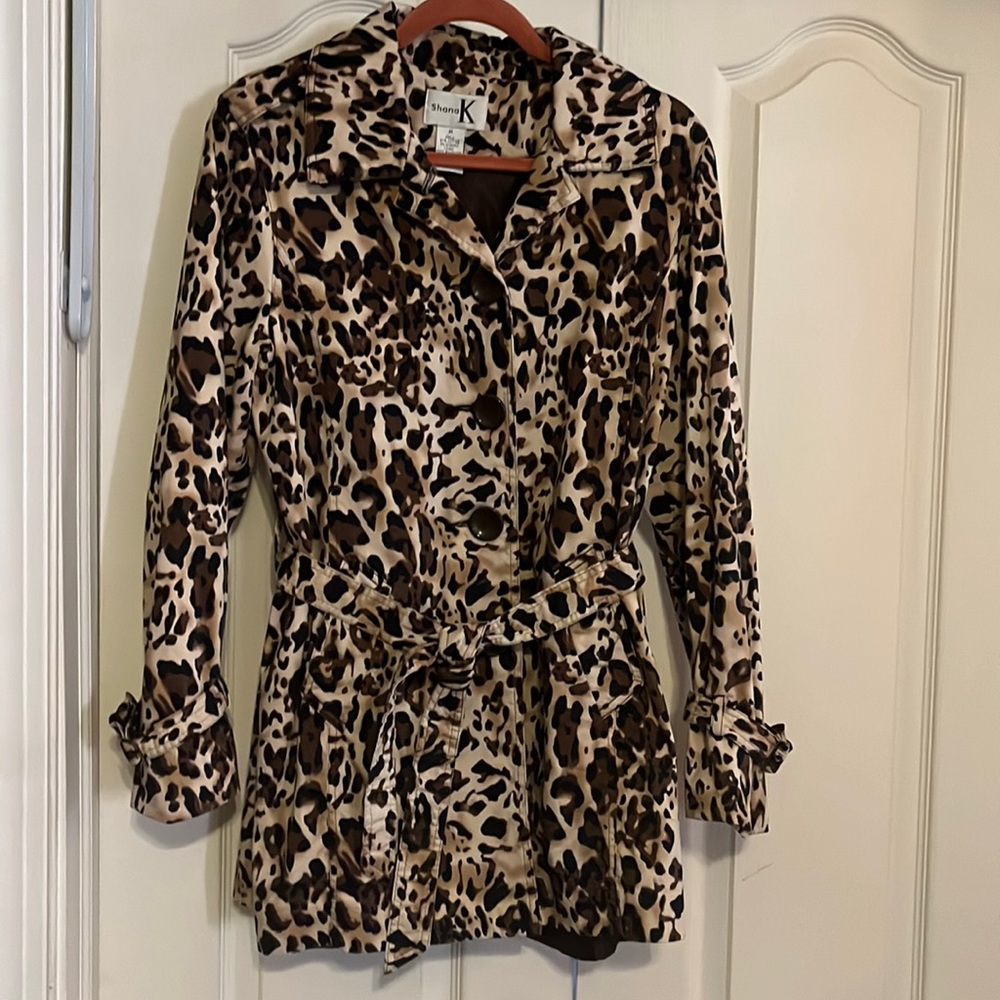 Leopard coat - Medium Shana K.